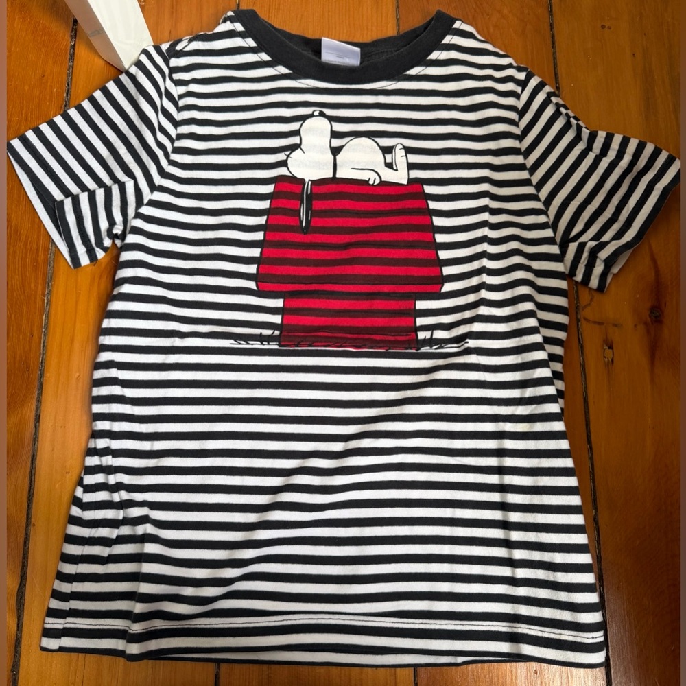 Kids Peanuts Hanna Andersson Snoopy tshirt